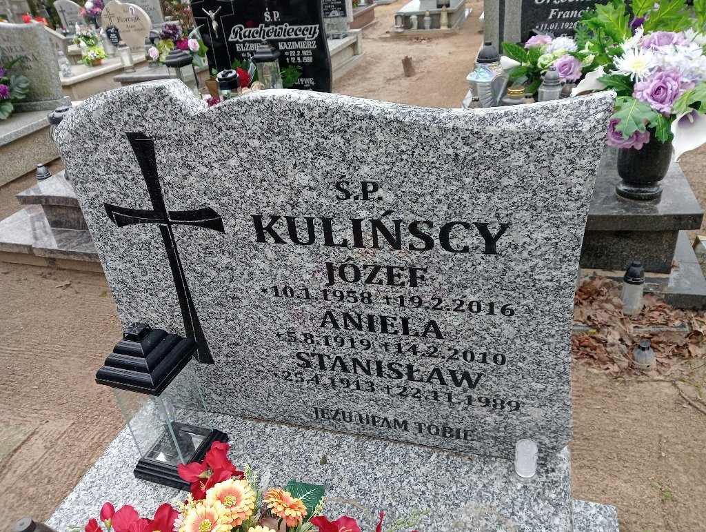 Józef Kuliński 1958 Pakość - Grobonet - Wyszukiwarka osób pochowanych
