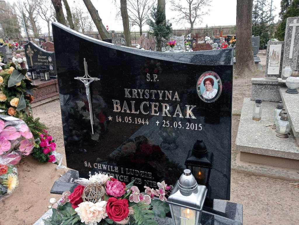Krystyna Balcerak 1944 Pakość - Grobonet - Wyszukiwarka osób pochowanych