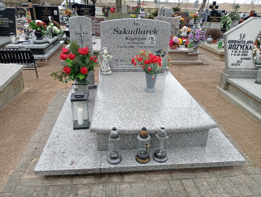 Grób Krystyna Szkudlarek