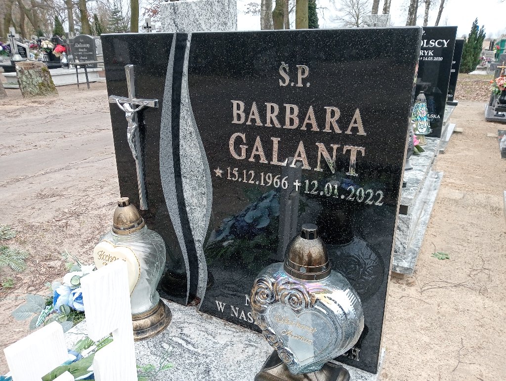 Barbara Galant 1966 Pakość - Grobonet - Wyszukiwarka osób pochowanych