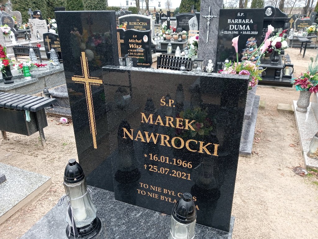 Marek Nawrocki 1966 Pakość - Grobonet - Wyszukiwarka osób pochowanych