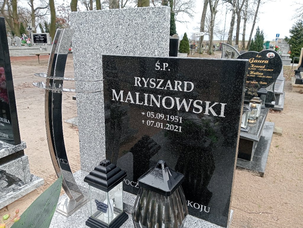 Ryszard Malinowski 1951 Pakość - Grobonet - Wyszukiwarka osób pochowanych