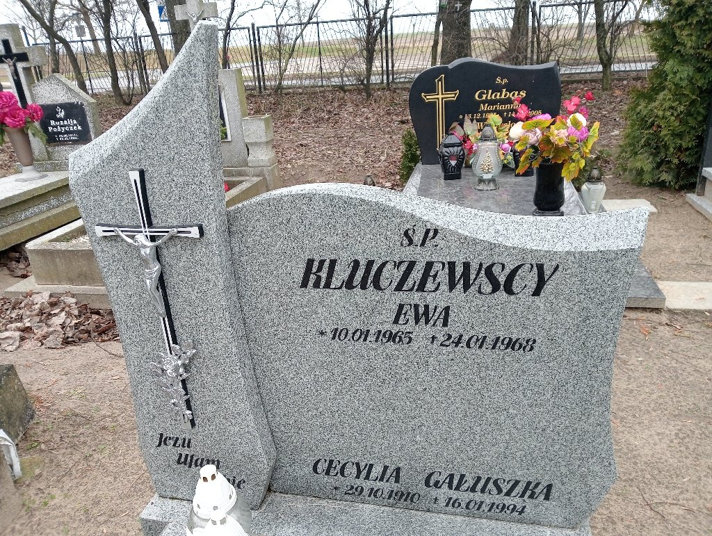 Ewa Kluczewska 1965 Pakość - Grobonet - Wyszukiwarka osób pochowanych