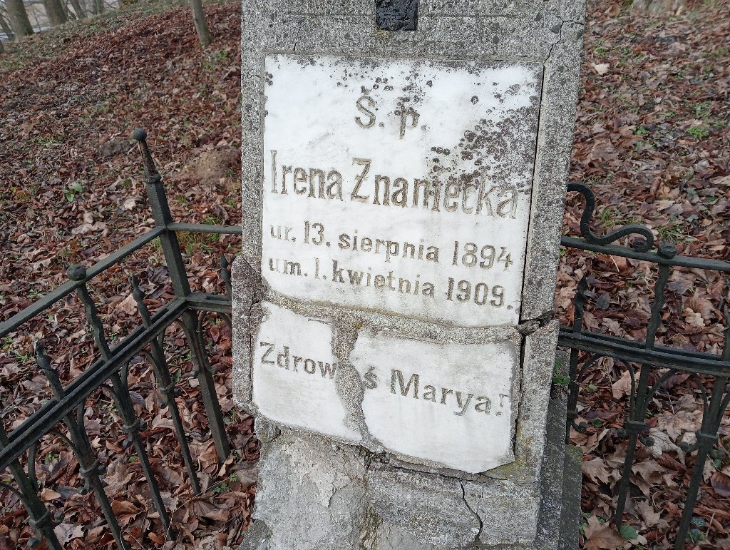 Irena Znaniecka 1894 Pakość - Grobonet - Wyszukiwarka osób pochowanych